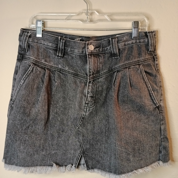 We the Free Denim mini skirt Free People sz 30 - Picture 14 of 16